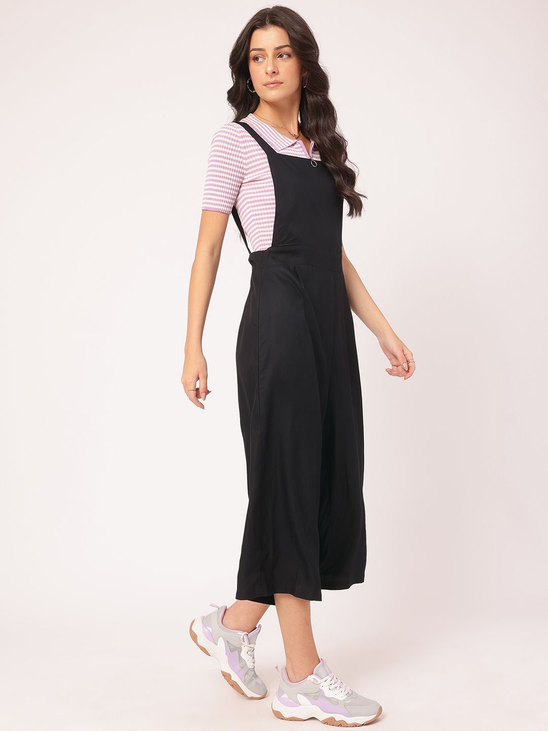 DressBerry Effortlessly Classy Shoulder Straps Jumpsuit
