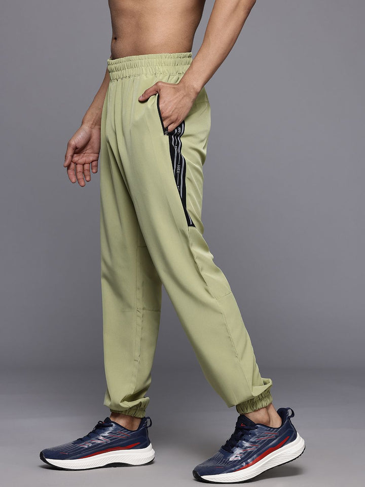 HRX by Hrithik Roshan Men Rapid-Dry Running Joggers with Reflective Detail
