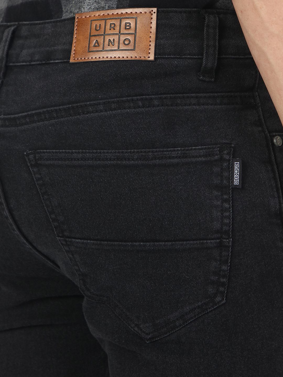 Urbano Fashion Men Mid-Rise Stretchable Jeans