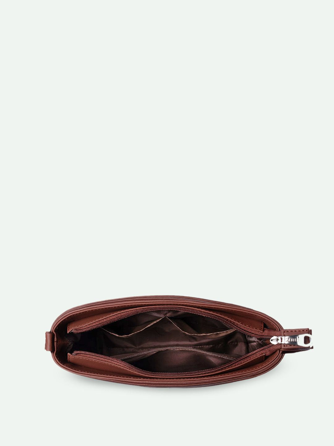 ZOUK Tidal Wave Harmony Chevron Printed Structured Sling Bag