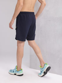 HRX by Hrithik Roshan Men Brand Logo Print Mid-Rise Training Shorts