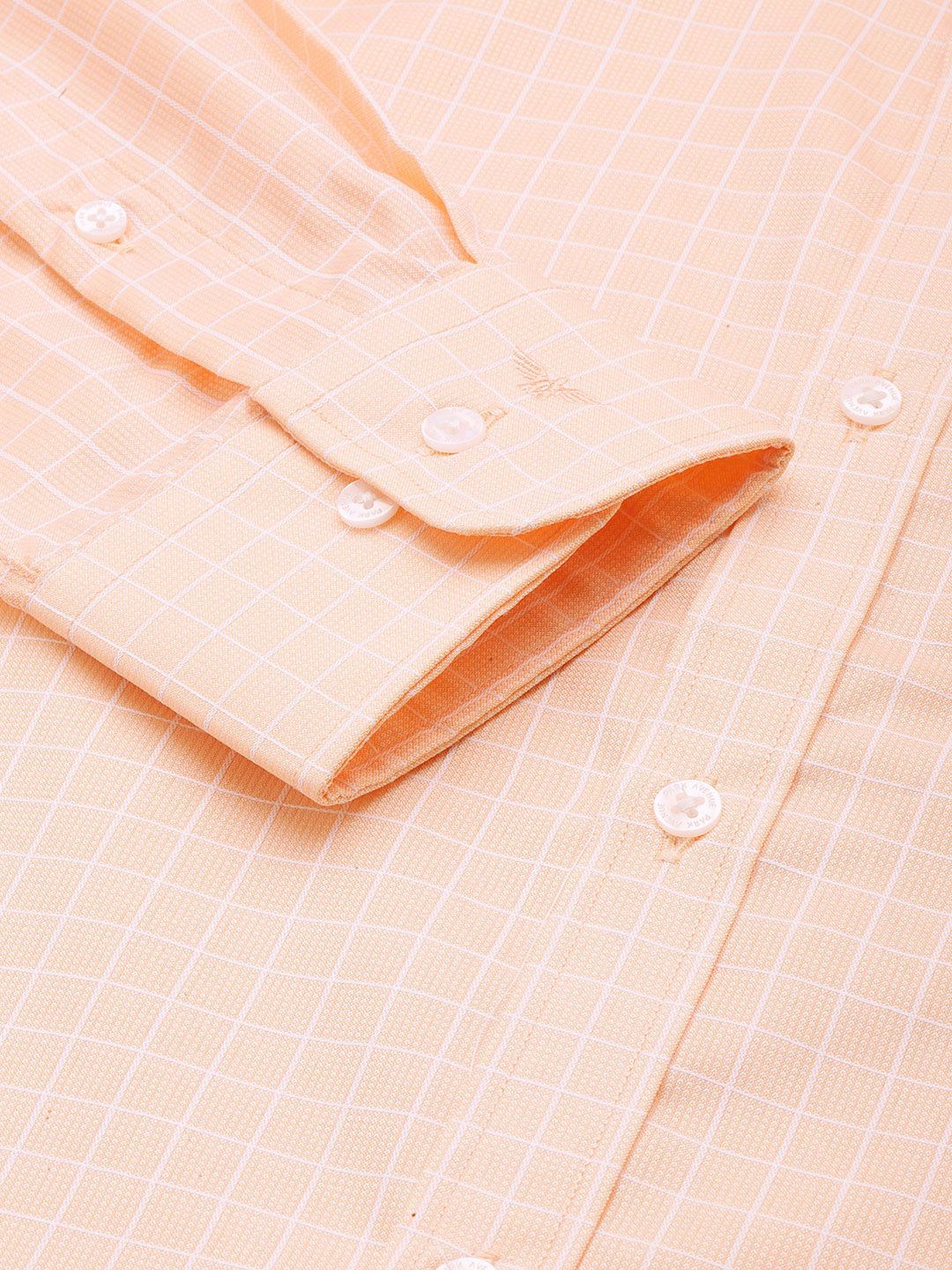 Park Avenue Slim Fit Checked Formal Shirt