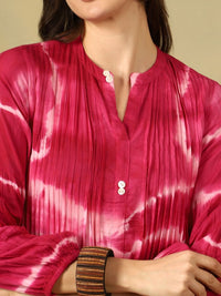 Mamicha Tie and Dye Dyed Maxi Dress