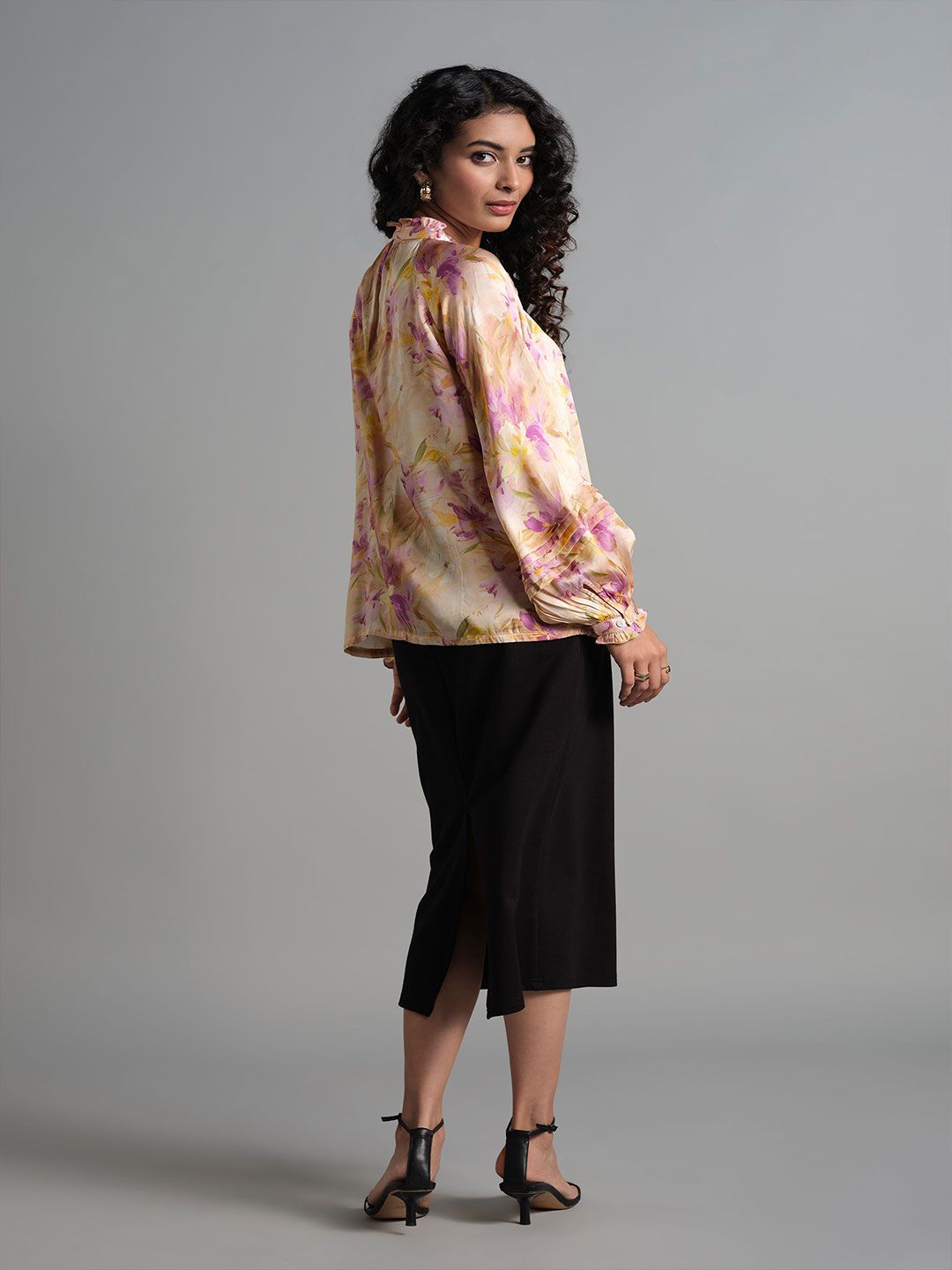 AND Floral Print Top