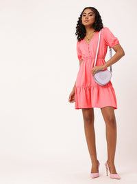 DressBerry Easy Breezy Vibes Summer Tiered Dress