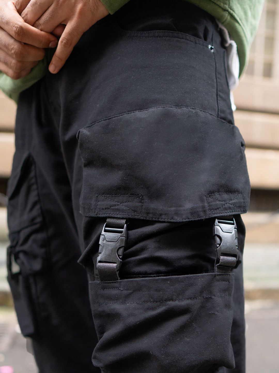 Powerlook Men Loose Fit Cargos Trousers