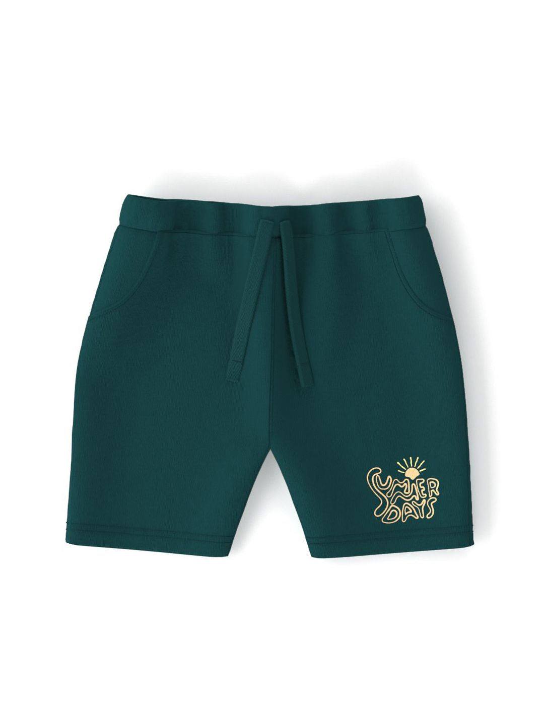 Nauti Nati Boys Graphic Printed Mid-Rise Shorts
