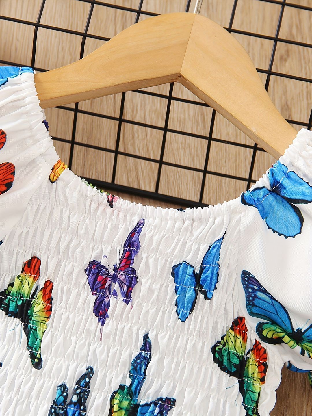 YK Floral Print Peplum Dress
