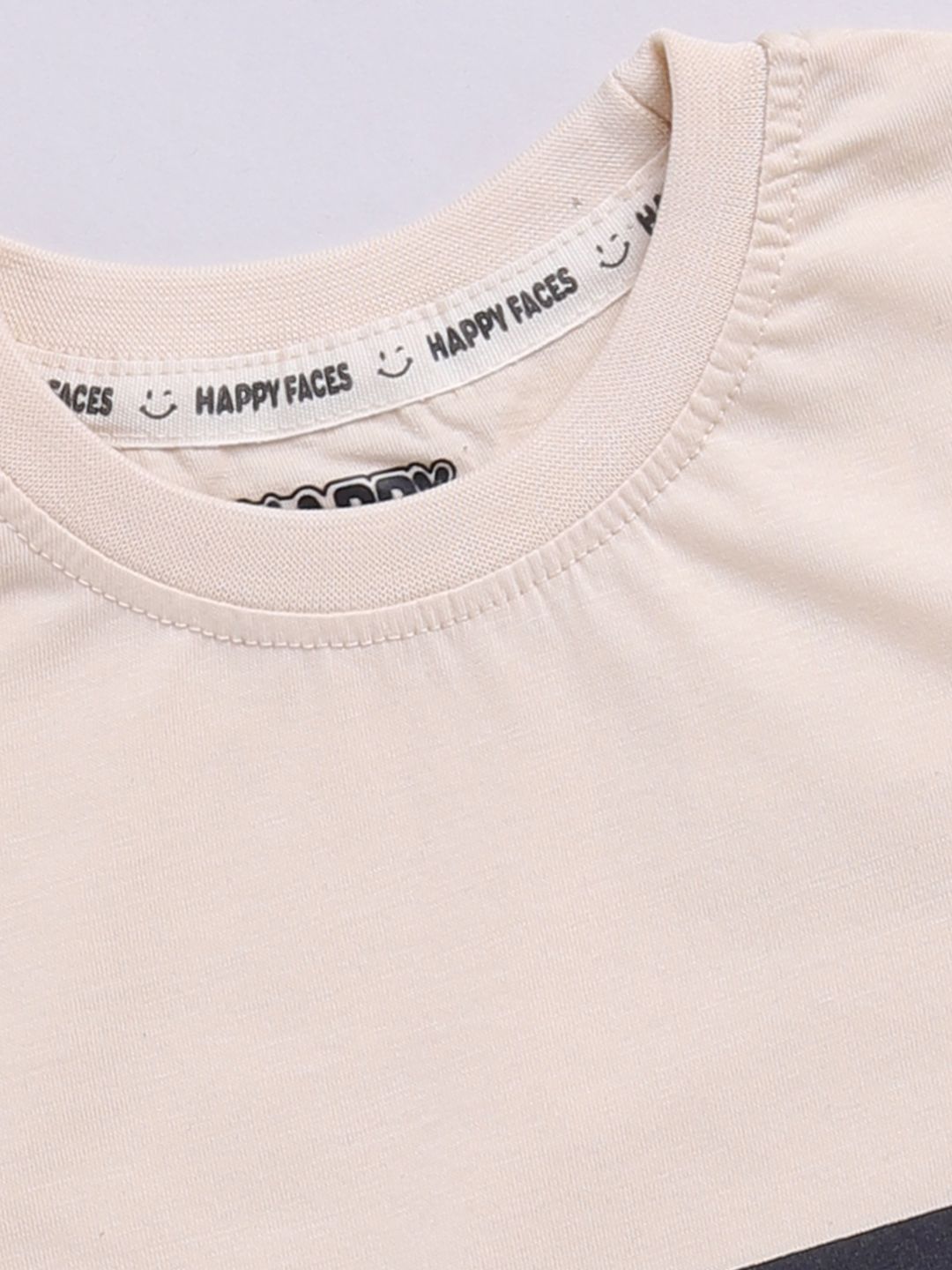 Happy Faces Boys Graphic Printed Pure Cotton T-shirt