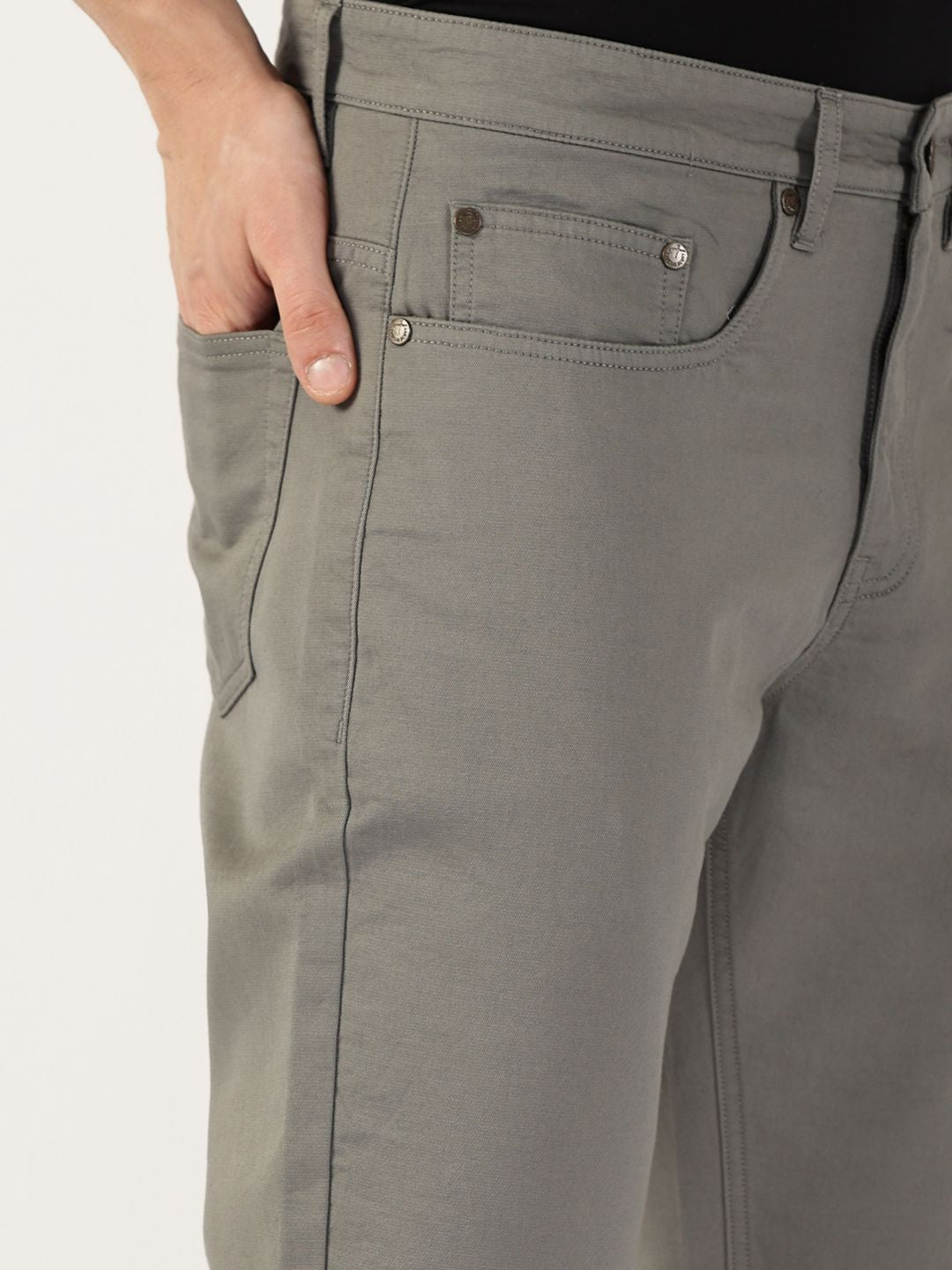 Thomas Scott Men Smart Regular Fit Chinos Trousers