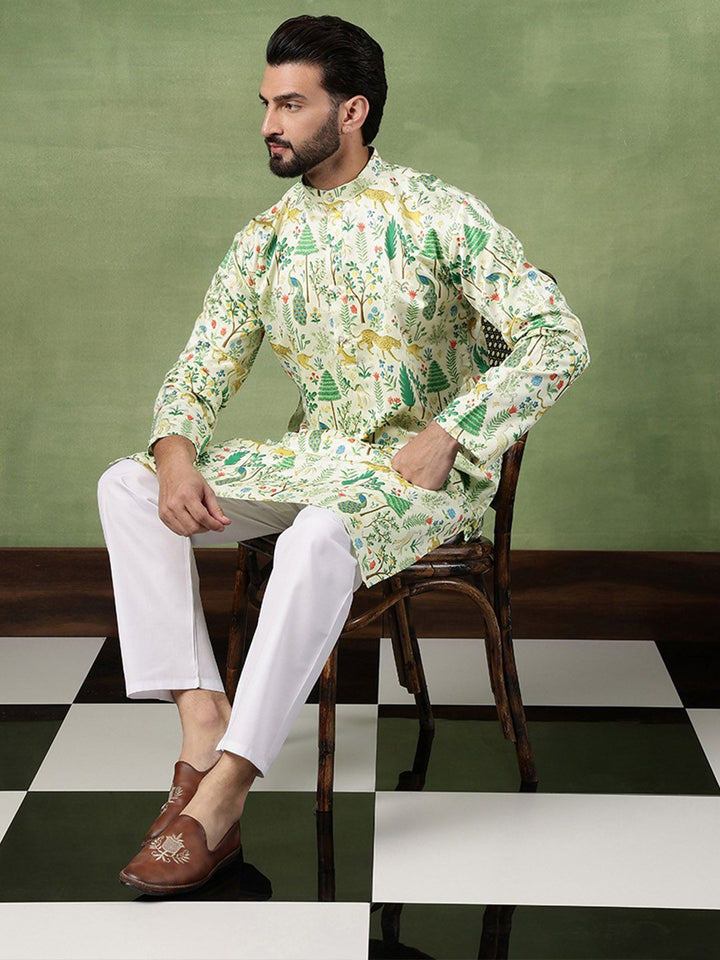 SOJANYA Men Printed Kurta