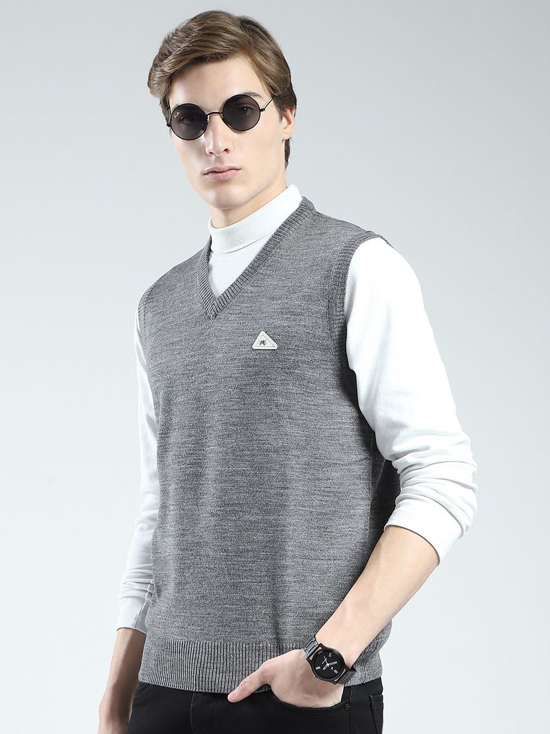 Monte Carlo Men Woollen Sweater Vest
