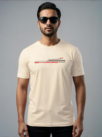 ADRO Men Off White Tshirts