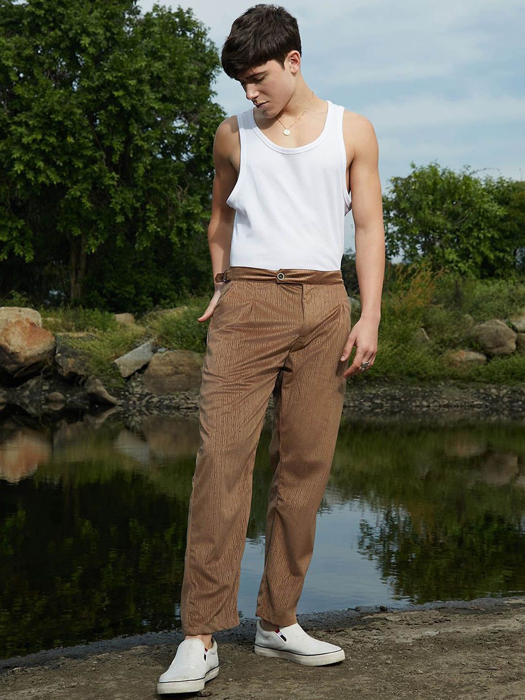 Campus Sutra Men Comfort Trousers