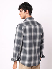 VASTRADO Men Classic Checked Casual Shirt