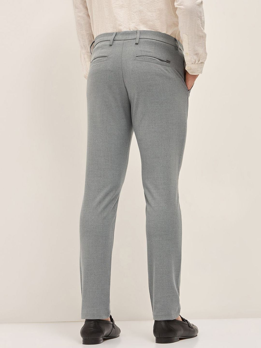 THE BEAR HOUSE Men Slim Fit Trousers