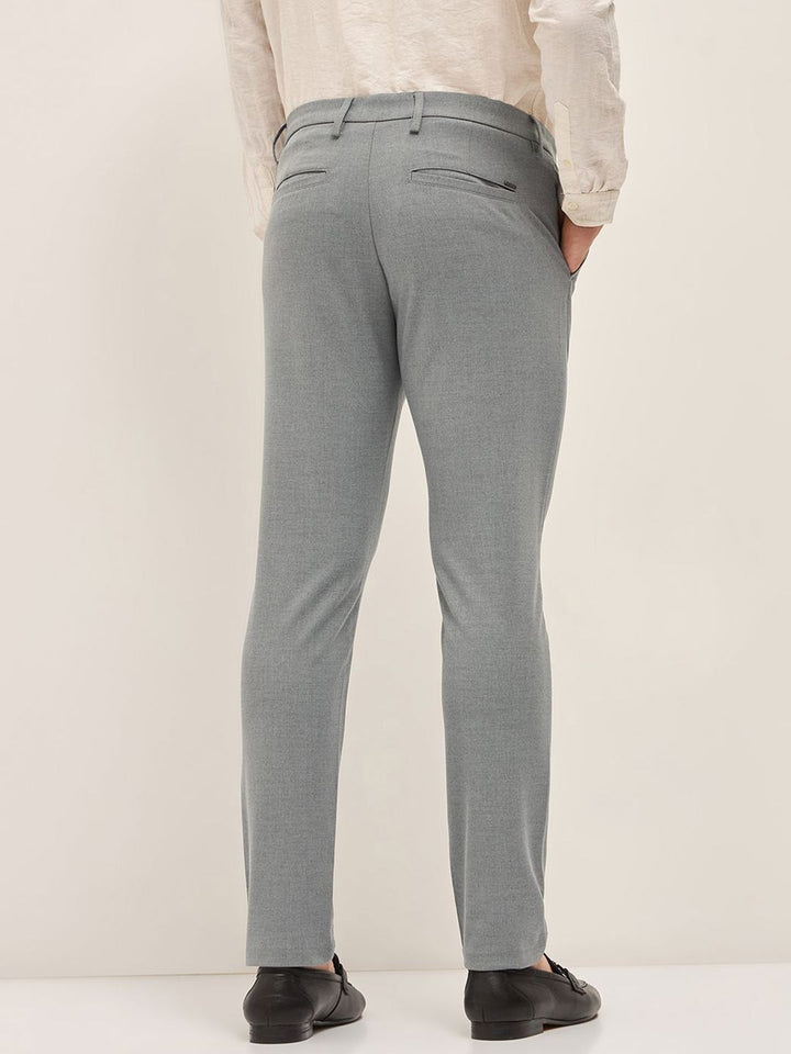 THE BEAR HOUSE Men Slim Fit Trousers