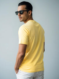 ADRO Men Yellow Tshirts