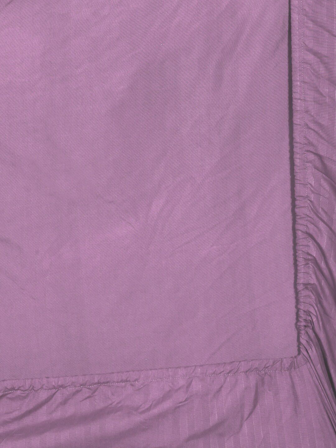 KLOTTHE Berjalur Ungu 300 TC Double King Dilengkapi Cadar Dengan 2 Sarung Bantal