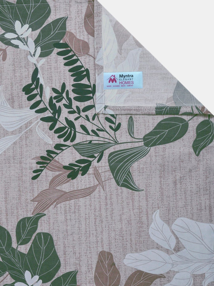 Myntra Elegant Homes Multicoloured Floral 300 TC King Bedsheet with 2 Pillow Covers