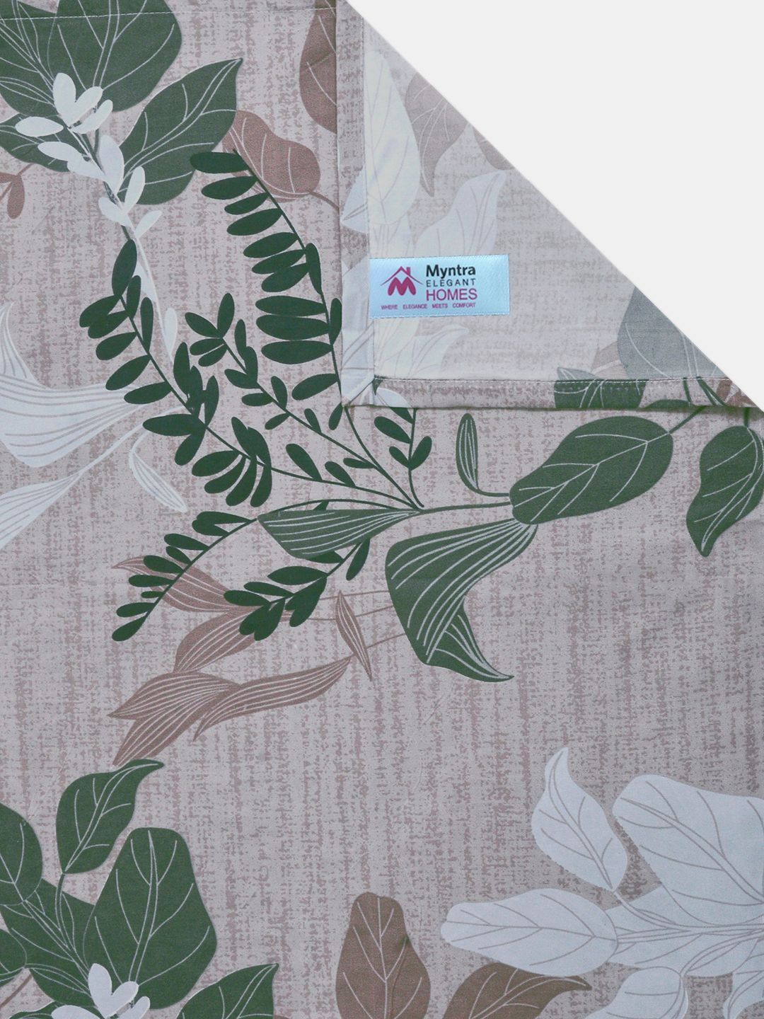 Myntra Elegant Homes Multicoloured Floral 300 TC King Bedsheet with 2 Pillow Covers