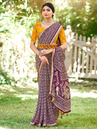 Saree mall Ethnic Motifs Printed Sarees