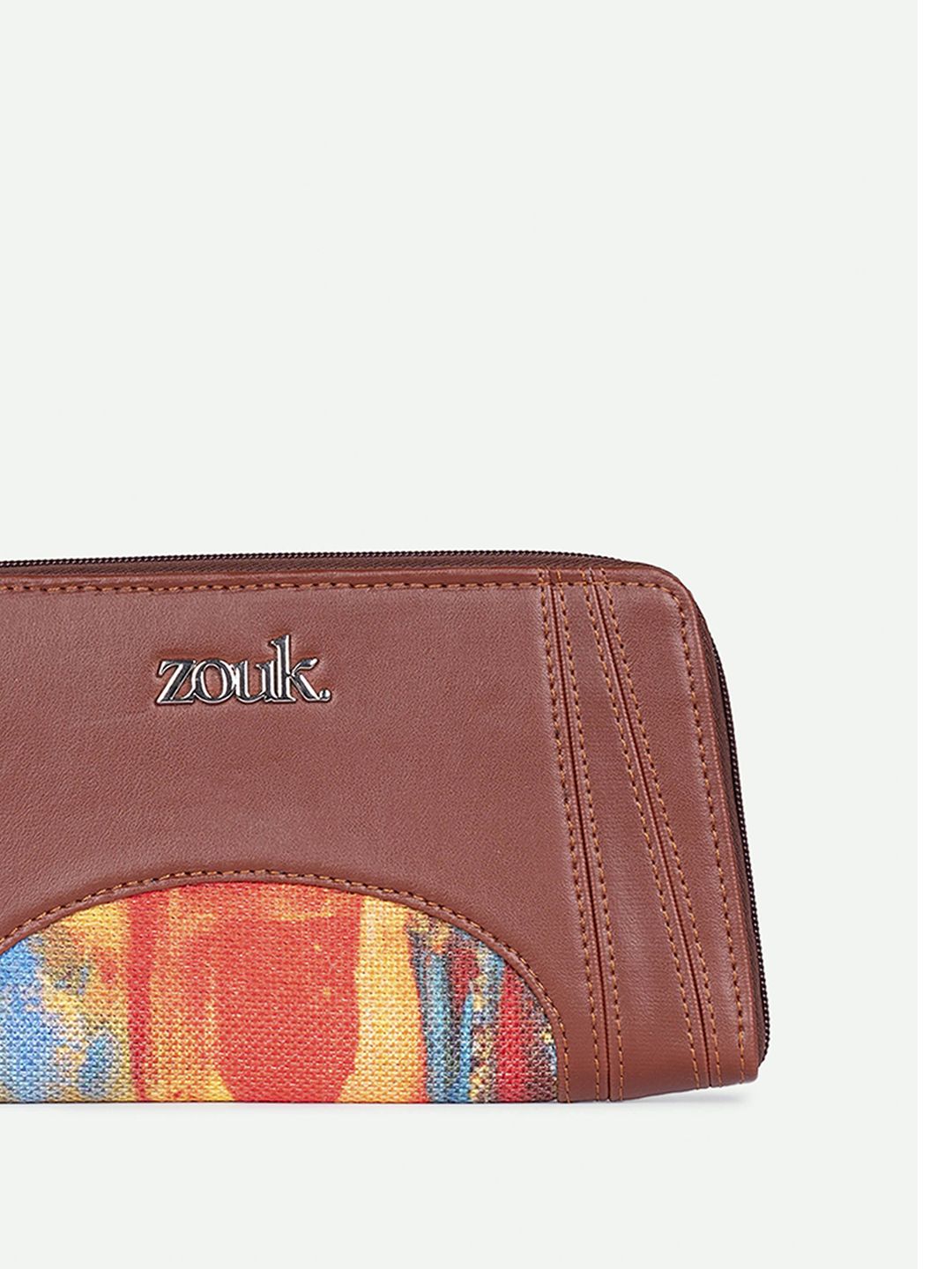 ZOUK Women Zipper Wallet Abstract Amaze