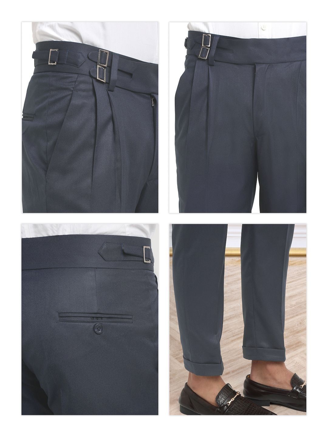 Moda Rapido Men Slim Fit High-Rise Easy Wash Seluar