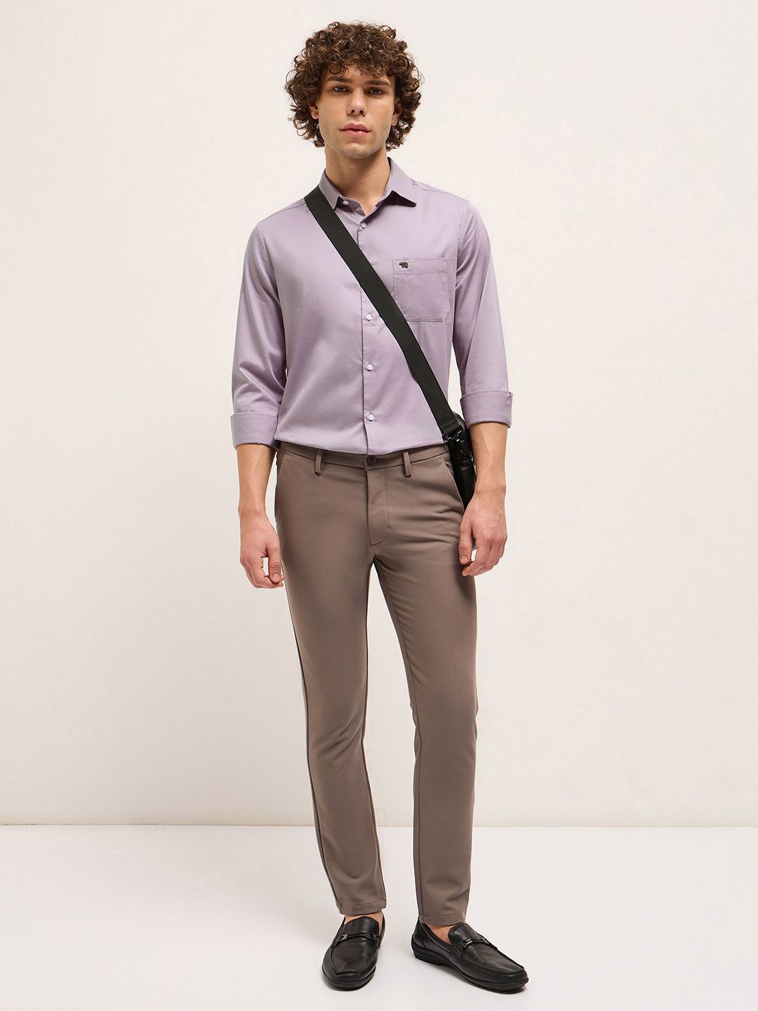 THE BEAR HOUSE Men Tailored Fit Opaque Formal Shirt