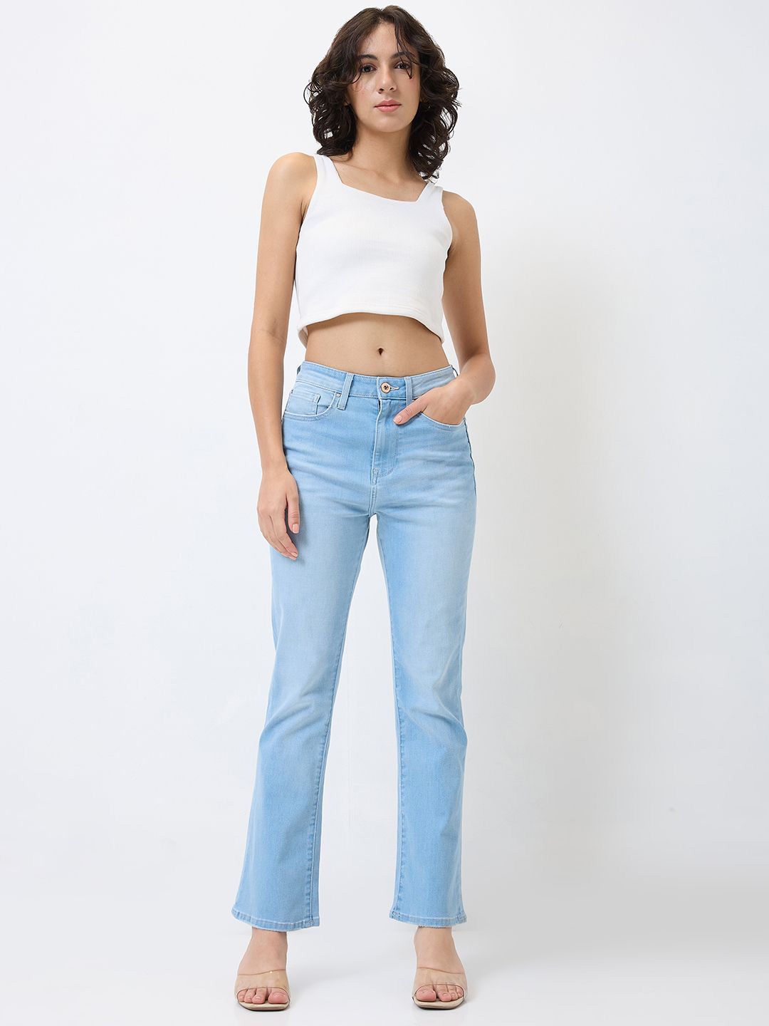 SPYKAR Women Bootcut High-Rise Jeans