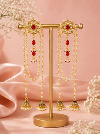 PANASH Circular Jhumkas Earrings