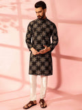Anouk Men Ethnic Motifs Printed Regular Kurta with Pyjamas
