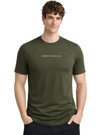ADRO Men Typography Printed T-shirt