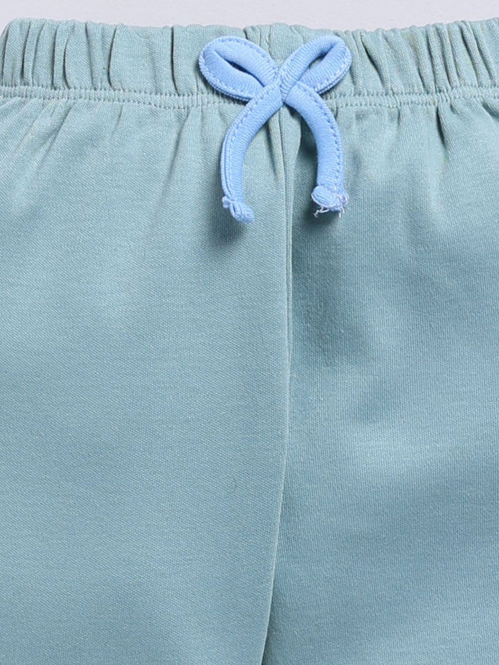 Moms Love Boys Pure Cotton Conversational Printed T-shirt and Joggers