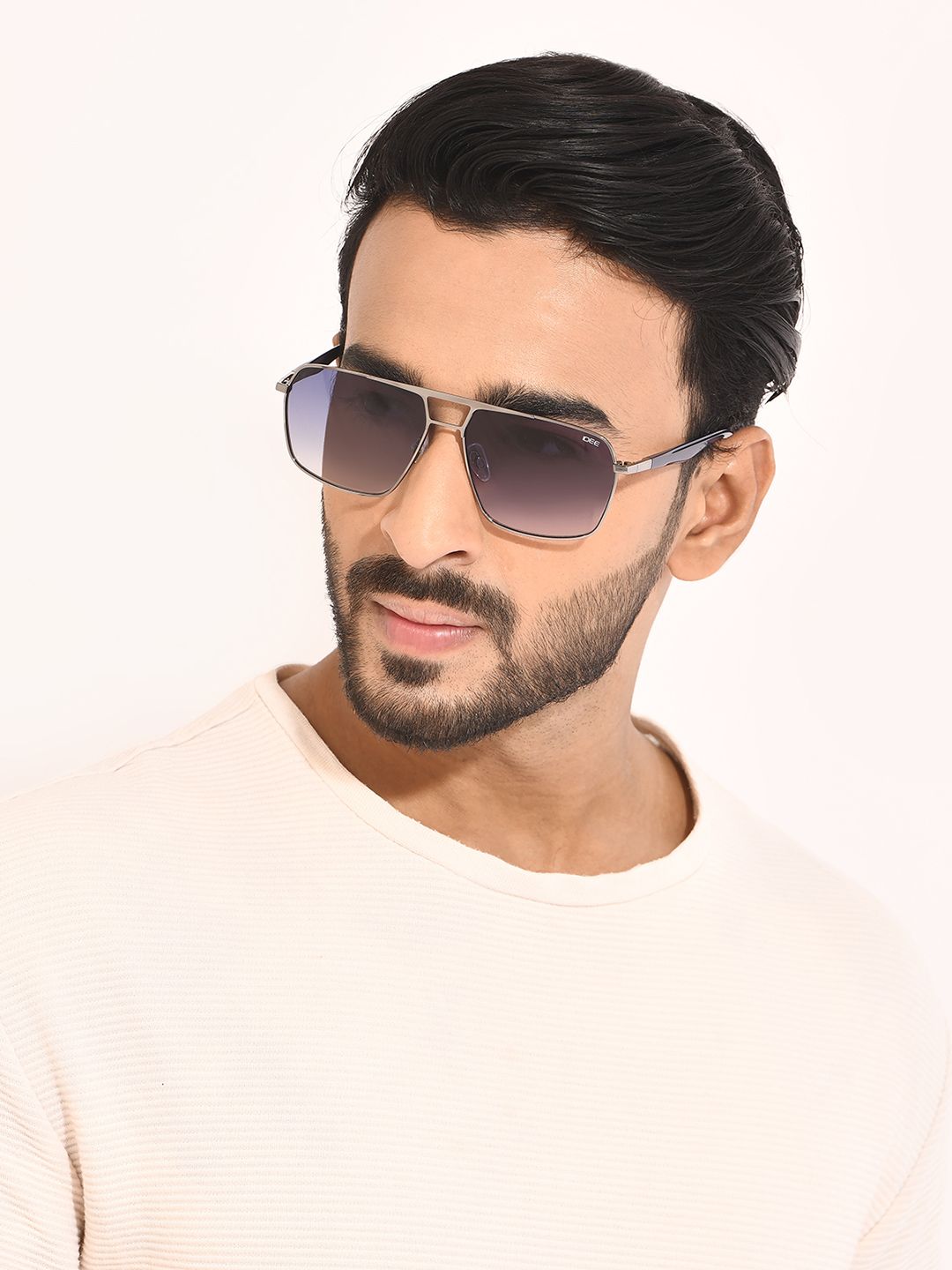 IDEE Men Square Sunglasses with UV Protected Lens IDS3004C2SG