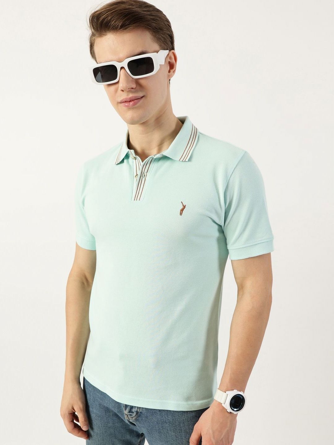 Thomas Scott Men Polo Collar T-shirt