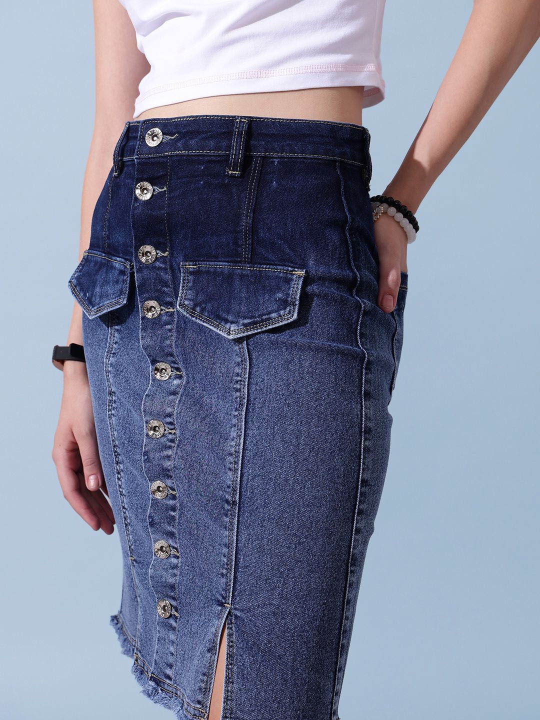 STREET 9  Women Straight Knee Length Skirts