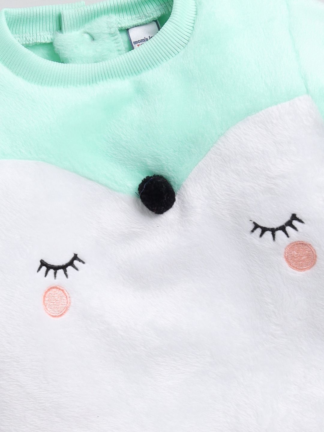 Moms Love Infant Girls Embroidered Pure Cotton Sweatshirt