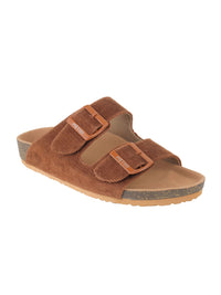 Metro Women Open Toe Flats with Buckles