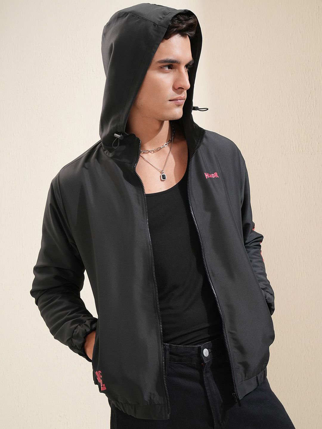 HIGHLANDER Men Crop Outdoor Sporty Jacket