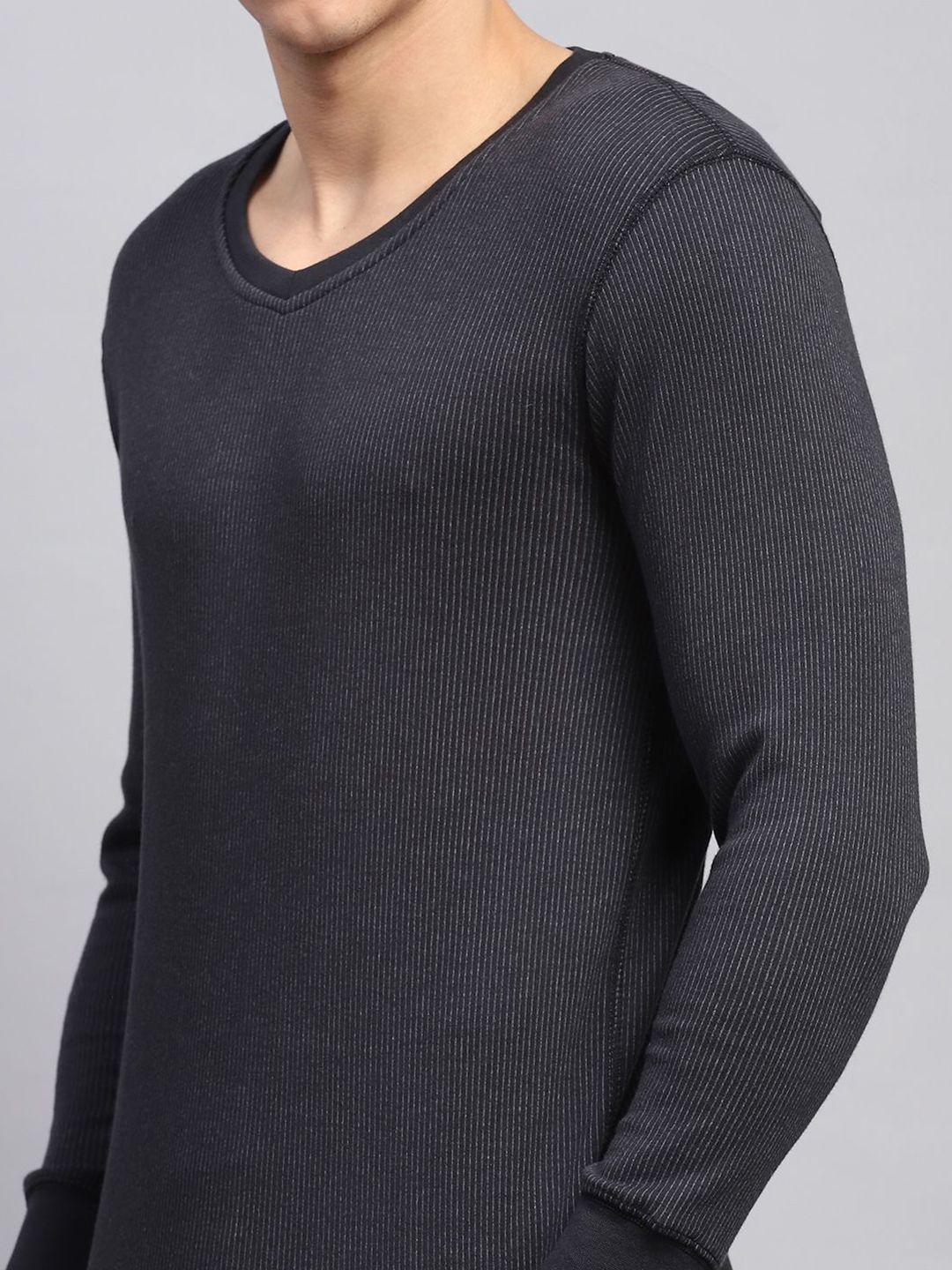 Monte Carlo Men Ribbed Cotton Thermal Vest