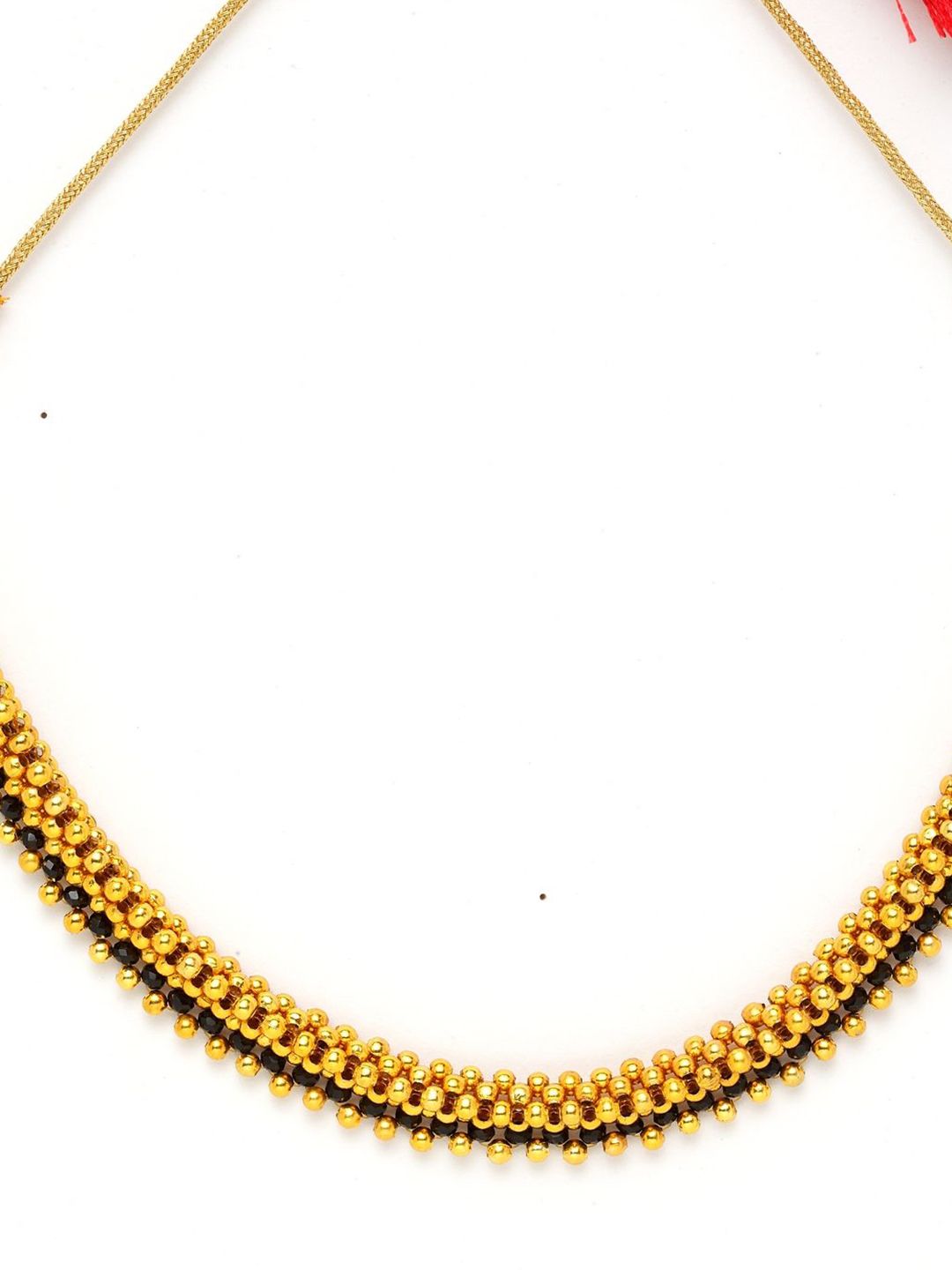 Anouk Gold-Plated Choker Statement Necklace