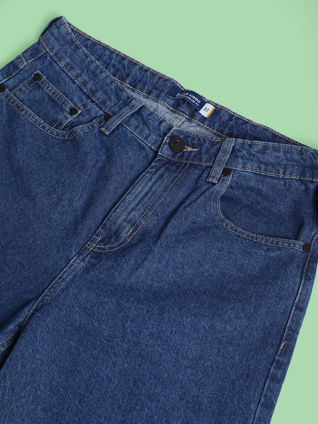 Bene Kleed Men Super Wide Leg Jeans