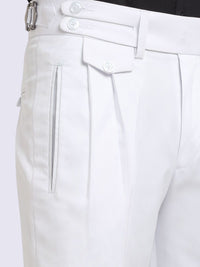KLOTTHE Lelaki Solid Slim Fit Seluar Panjang Formal Biasa