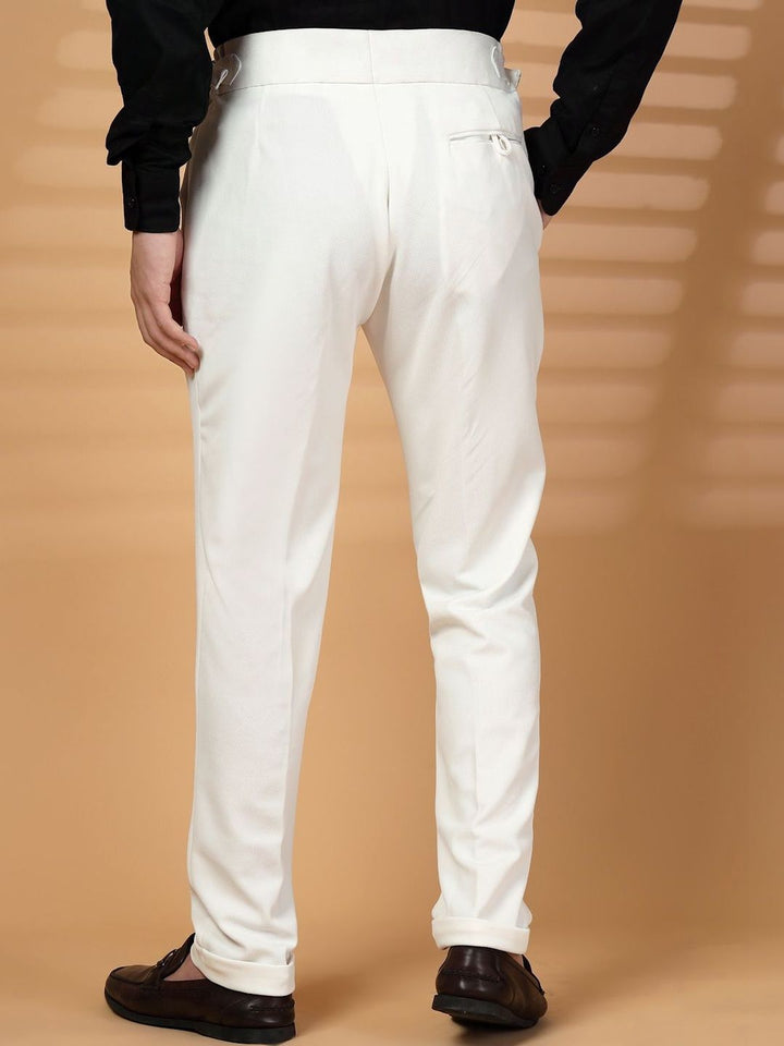 Moda Rapido Men Slim Fit Easy Wash Pleated Seluar