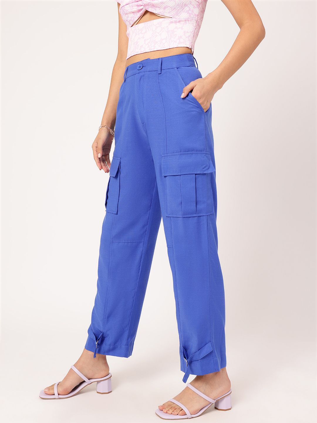 DressBerry Women Urban K-Vibes Cargo-Style Trousers