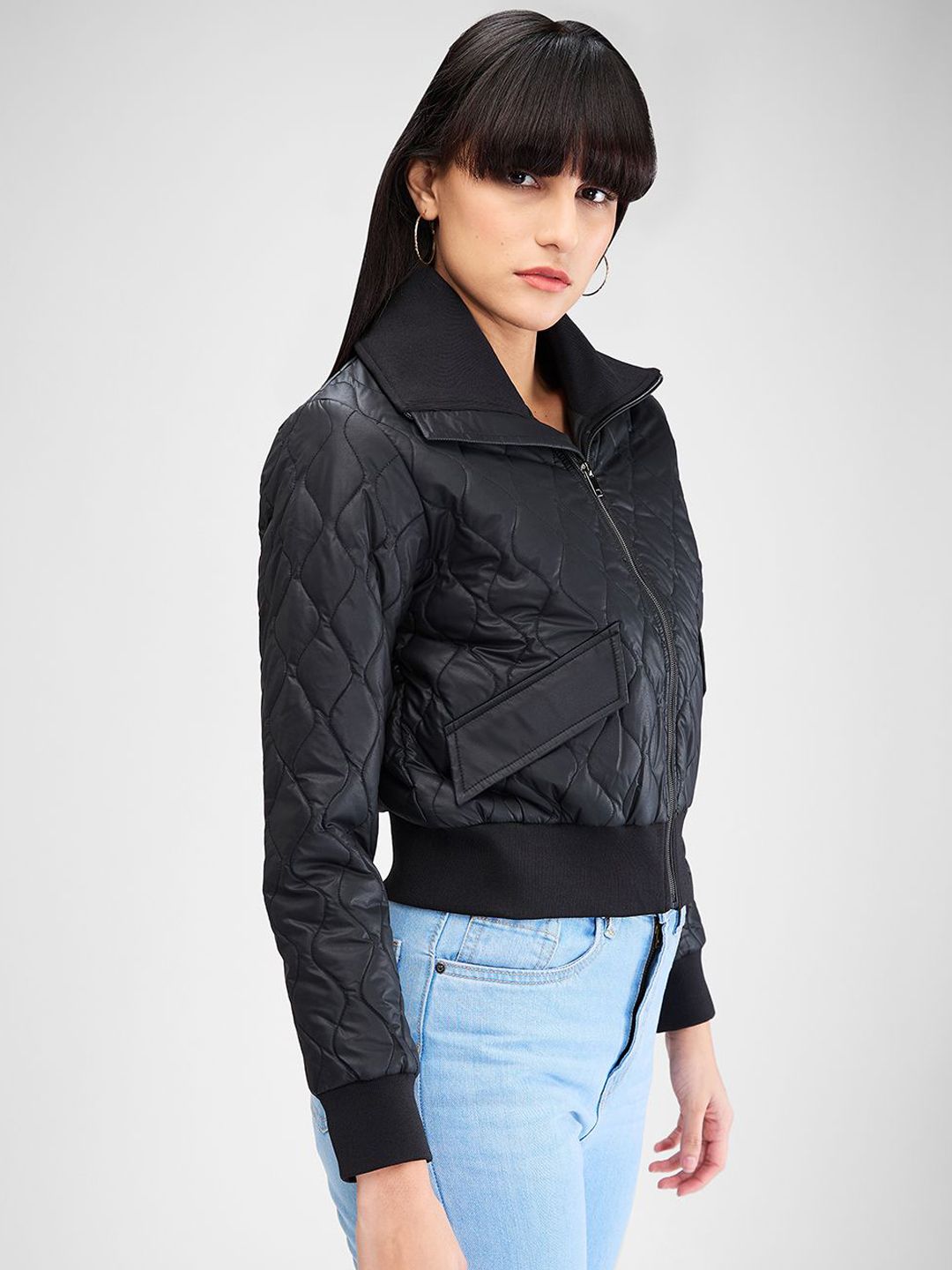 Jaket Quilted Wanita Spykar