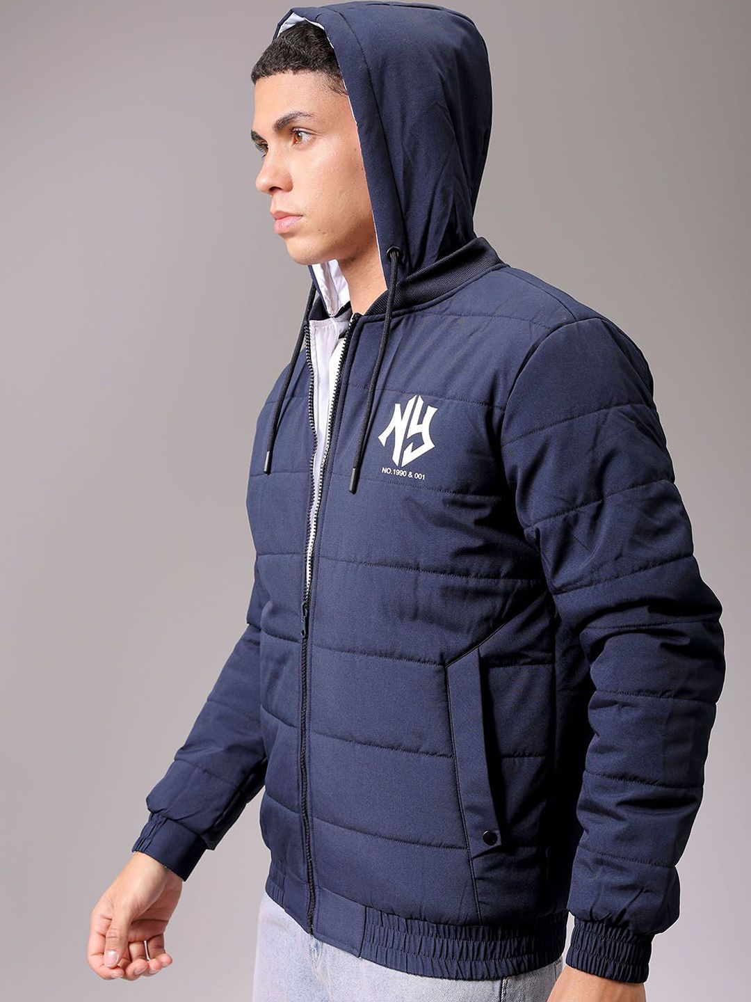 The Indian Garage Co Men Lightweight Puffer Jacket