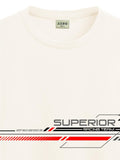 ADRO Men Off White Tshirts
