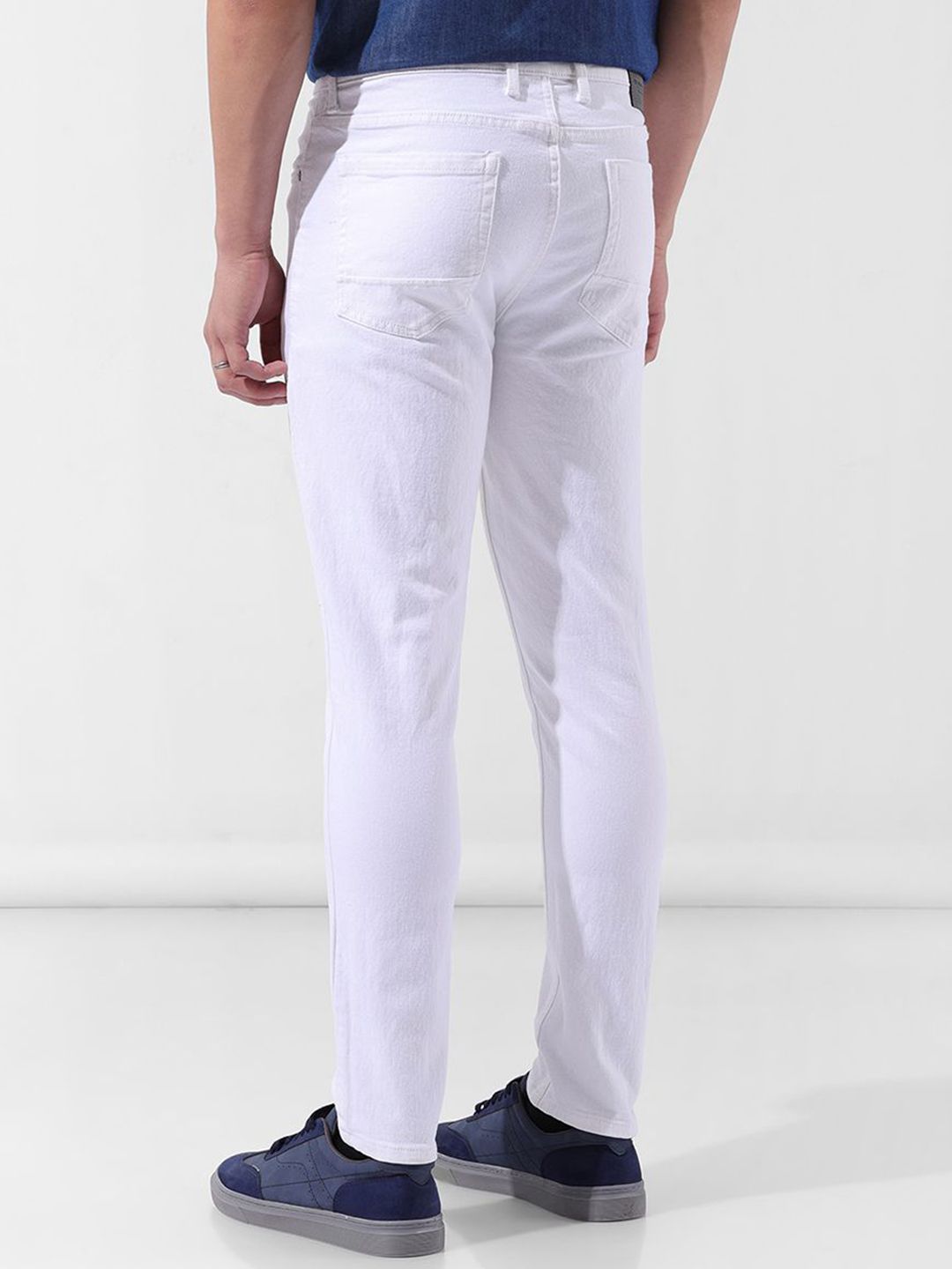 The Indian Garage Co Men Slim Fit Mid-Rise Stretchable Jeans
